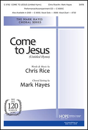 Come to Jesus (Untitled Hymn)